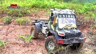 RC4WD Trail Finder 1  110 Scale Mercedes Unimog U300 RC Offroad Adventures  RC Scale Trucks [upl. by Anelagna]