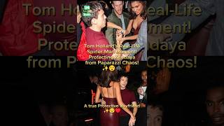 Tom Holland Saves Zendaya from a Paparazzi Frenzy  Like SpiderMan tomholland zendaya hollywood [upl. by Tebazile597]