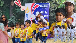 Eurokids preschool kharmanghat  Health is Wealth Day activities amp Celebrations eurokids preschool [upl. by Winstonn]