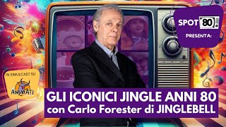 GLI ICONICI JINGLE degli SPOT ANNI 80 realizzati da JINGLEBELL  Intervista a Carlo Forester Pt1 [upl. by Accisej]