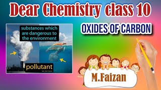 Oxides of Carbon CO2  CO  Chemistry class 10  Chapter 14 [upl. by Kerwin]