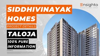 Siddhivinayak Homes Taloja  Property In Taloja Review  12 BHK In Taloja [upl. by Fotzsyzrk]