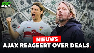 AJAX komt met REACTIE over directeur MISLINTAT  FCUpdate Nieuws [upl. by Walling]