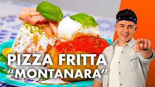 Pizza fritta MONTANARA segui i segreti per una delizia irresistibile [upl. by Ahkeber]