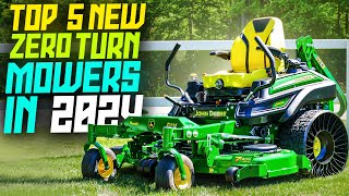 Top 5 New Zero Turn Mowers 2025  Best Zero Turn Lawn Mowers 2025 [upl. by Mak414]