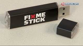 FixMeStick USB virus en malware killer review  HardwareInfo TV Dutch [upl. by Lark]