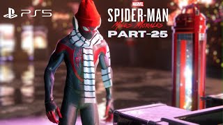 Marvels Spider Man Miles Morales Ps5 Gameplay Part 25  Demon Haunting Gaming [upl. by Ahsenahs]