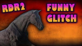 Red Dead Redemption 2 FUNNY horse glitch [upl. by Hugo]