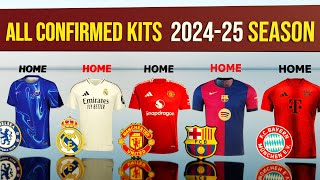 🔥 AllNew 202425 Season Football Kits Revealed 👕⚽🚨 [upl. by Nemlaz]