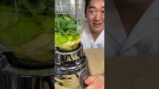 Let’s make spinach smoothie drink food smoothielife juice recipe spinach [upl. by Trebbor]