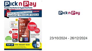 Pick n Pay specials ZA  23102024  26122024 [upl. by Donnie]