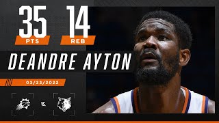 Deandre Ayton scores CAREERHIGH 35 PTS ☀️ [upl. by Onra406]