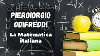 La MATEMATICA ITALIANA  raccontata da Piergiorgio Odifreddi [upl. by Aivatal]