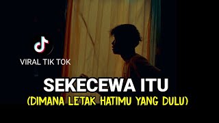 SEKECEWA ITU  ANGGA CANDRA  dimana letak hatimu yang dulu viral tik tok cover agusriansyah [upl. by Halda356]