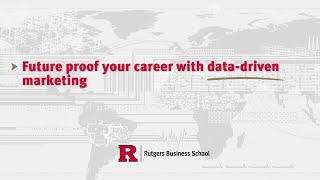 Future proof your career with datadriven marketing [upl. by Coppins729]