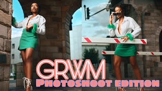 GRWM Photoshoot edition namibianyoutuber grwm photoshoot [upl. by Perr]