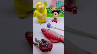 A Story Of Fish 🐠  mini wood toywood working art skill wood  hand crafts  shorts [upl. by Delbert]