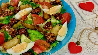 КОРОЛЕВСКИЙ САЛАТ quotГОСТИ В ШОКЕ ИЗ ЧЕГО ЖЕ ОНquot А ВКУСНЫЙ КАКОЙВЕК ЖИВИВЕК УЧИСЬ [upl. by Tletski]