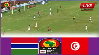 🔴Live Match Gambia vs Tunisia  Africa Cup Of Nations Qualifications202425 Match Stream Analysis [upl. by Suckram]