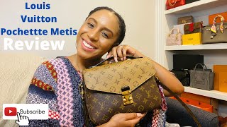 LOUIS VUITTON POCHETTE METIS REVIEW  Pros amp Cons  Mod Shots  Do I Recommend [upl. by Aillicirp]