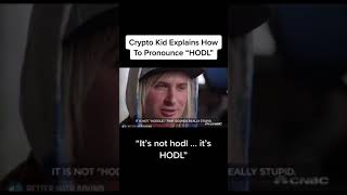 How to Say HODL and Be a Crypto Expert 🎤 bitcoin rich viral mindset [upl. by Anez703]