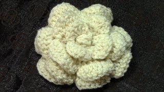 DIY Part 1 Learn to Crochet Flower Tutorial DIY Slow Motion included [upl. by Nwahsel109]