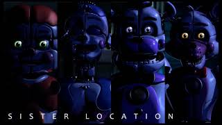 FNAF SISTER LOCATION  Venta Black HQ [upl. by Imrots]