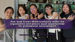 IWD 23  Episode 5  How does Crown embrace equity within the organisation [upl. by Hurd]