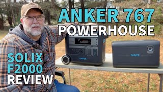 ⁠Anker Powerhouse 767 SOLIX F2000 Power Station Lithium LiFEPO4 Solar Portable Power Station [upl. by Selinski]