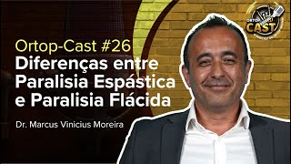 ORTOPCast 26 Diferenças entre paralisia espástica e flácida com Dr Marcus Vinicius Moreira [upl. by Pessa575]