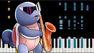 How to Play quotEpic Sax Squirtlequot on Piano [upl. by Sloane11]