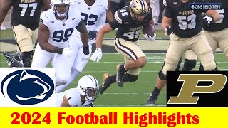 4 Penn State vs Purdue Football Game Highlights 11 16 2024 [upl. by Llehsal683]