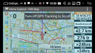 Polaris Tutorial How to navigate via waypoints in the Oziexplorer Android software [upl. by Schober]