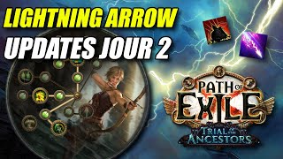 Build Lightning Arrow Deadeye  Bilan du League Start et Updates Path of Exile  Top Build 323 [upl. by Iris613]