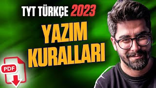 Yazım Kuralları Tarihlerin Kısaltmaların Sayıların Yazımı TYT Türkçe Konuları  2023 [upl. by Tengdin]