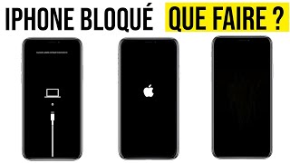 Résoudre le problème diphone bloqué en mode récupération bloqué sur le logo Apple ou Écran noir [upl. by Atnoed]