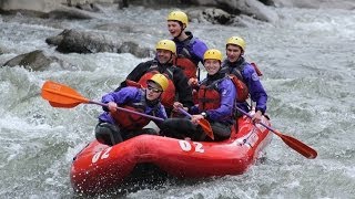 Troop 55 Whitewater Rafting on the Youghiogheny River PA [upl. by Aaberg151]