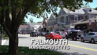 🇺🇸 Falmouth  Massachusetts 4K [upl. by Martres]