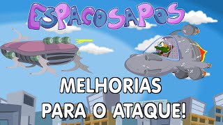 EspaçoSapos Ep 1 Parte 15  Melhorias para o ataque  Desenho Animado Infantil em português [upl. by Ardnod]