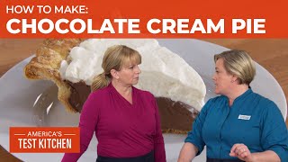 How to Make Chocolate Cream Pie with our Foolproof AllButter Pie Dough [upl. by Francis]