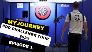 My Journey at the PDC Challenge Tour 2024  Episode 1 [upl. by Johnathan]