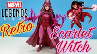 SCARLET WITCH RETRO Marvel Legends The West Coast Avengers UnboxingReseña [upl. by Hudis]