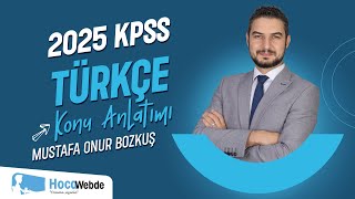 42 KPSS 2025 TÜRKÇE MUSTAFA ONUR BOZKUŞ PARAGRAF  8 [upl. by Nyad]