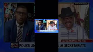 Between Rufai of Arise TV and a political leader on the political unrest in Rivers State [upl. by Ecneitap621]