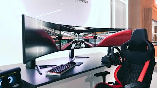 The BEST 4K UltraWide Gaming SETUP for 2020 [upl. by Aiceled453]