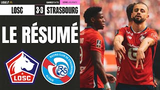 Lille Strasbourg 33 Le Résumé Ligue 1 202425 [upl. by Etnuad]