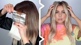 Pro Balayage Tutorial at home  Step by Step How I do My Hair [upl. by Nare]