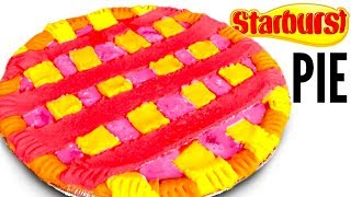 STARBURST PIE  How To Make Starbursts Candy Dessert DIY [upl. by Hux453]