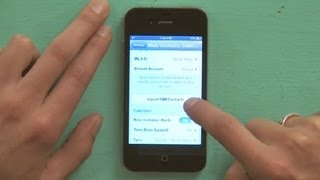 How to Copy Contacts From a Sim Card to iPhone  iPhone Help [upl. by Osnerol]