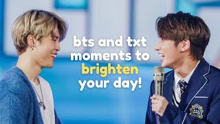 BTXT bts and txt moments to brighten your day [upl. by Lordan]